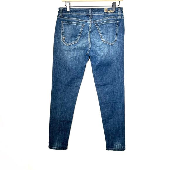Kut from the Kloth medium wash distressed Katy boyfriend jeans size 2 B193 - Picture 5 of 5
